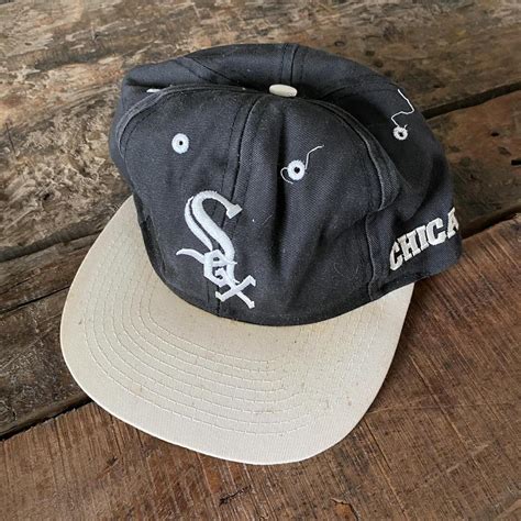 vintage white sox cap